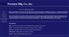 Desktop Screenshot of bellcoprecisionmfg.com